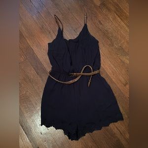 Navy romper